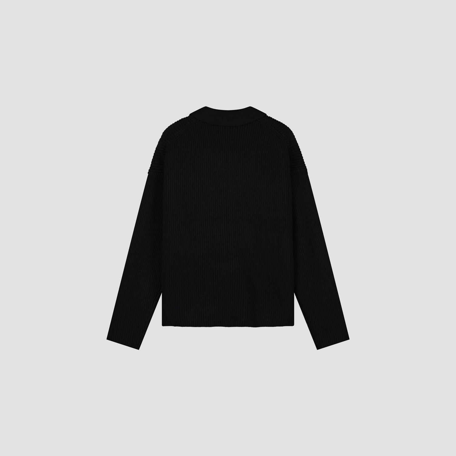 Knitted Zip Cardigan