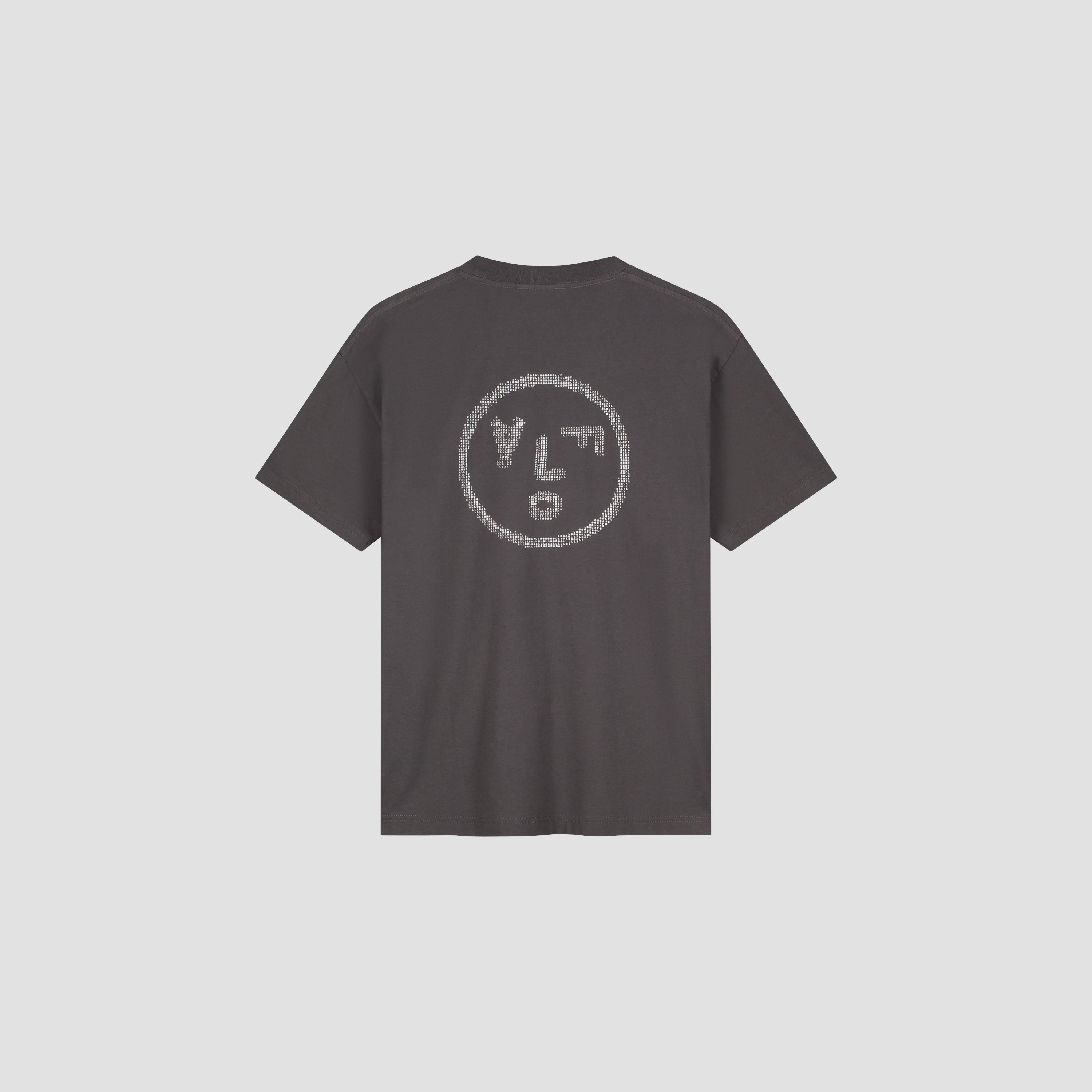 Crafted Face Tee - Charcoal