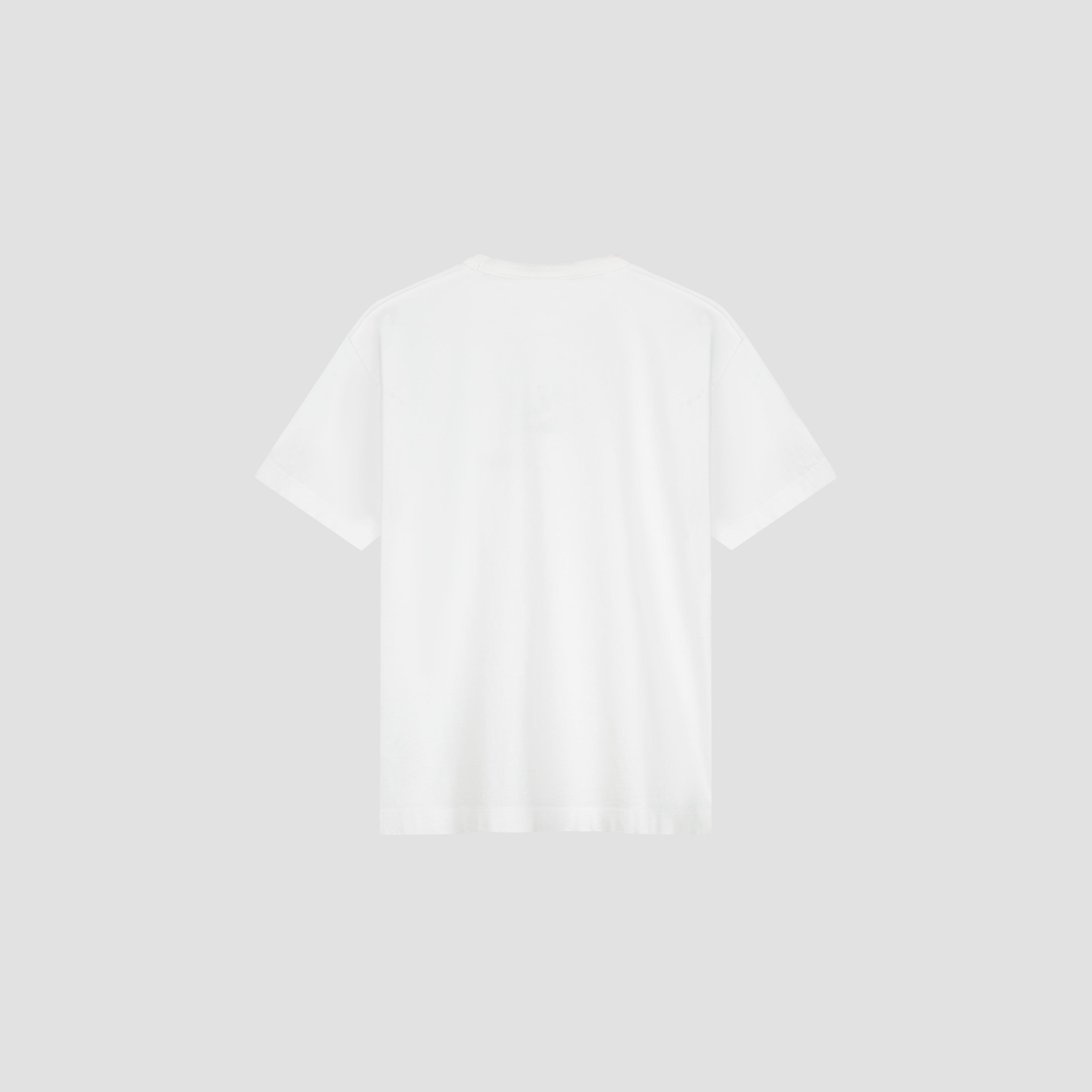 Sketched Atelier Tee - Optical White