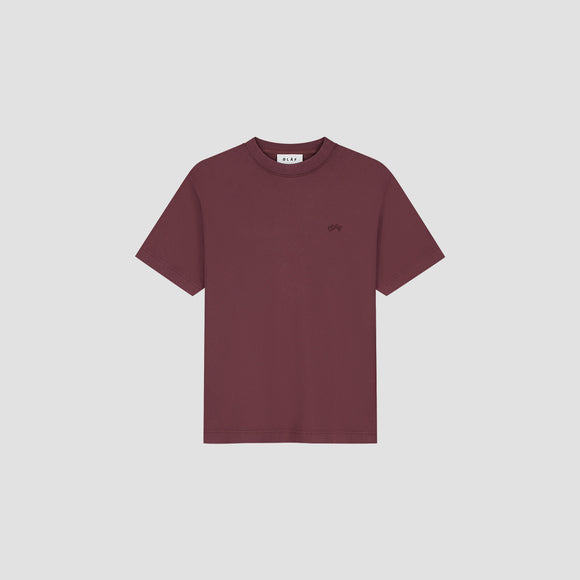 Washed Signature Tee - Rum Raisin