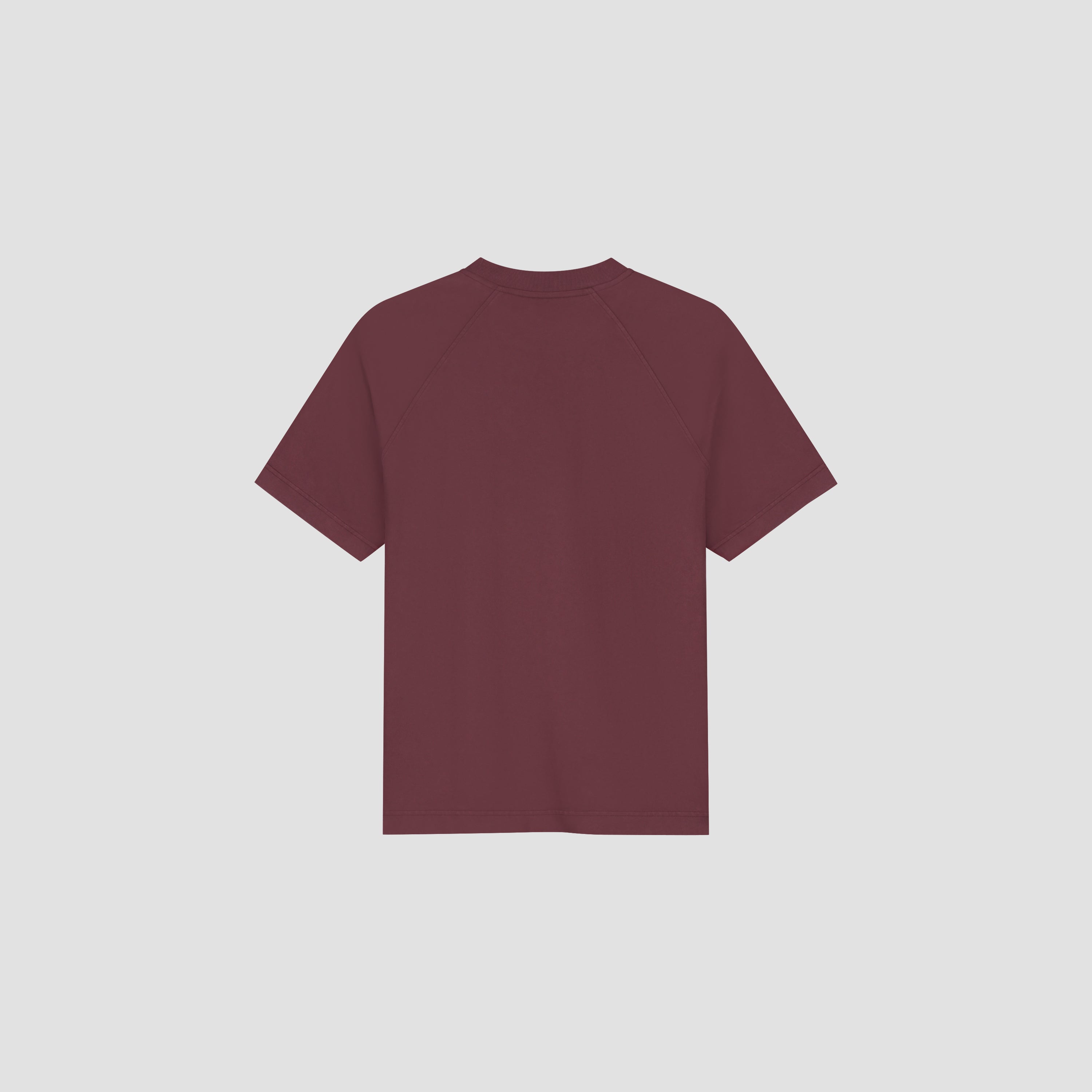 Washed Signature Tee - Rum Raisin