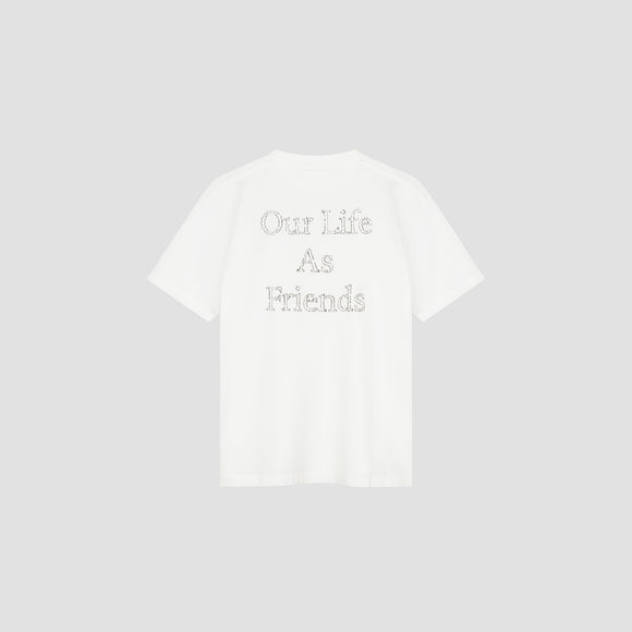 Crafted Friends Tee - Optical White
