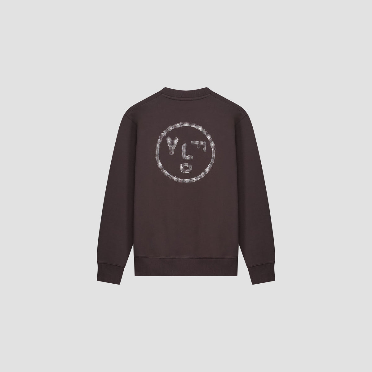 CRAFTED FACE CREWNECK | CHARCOAL