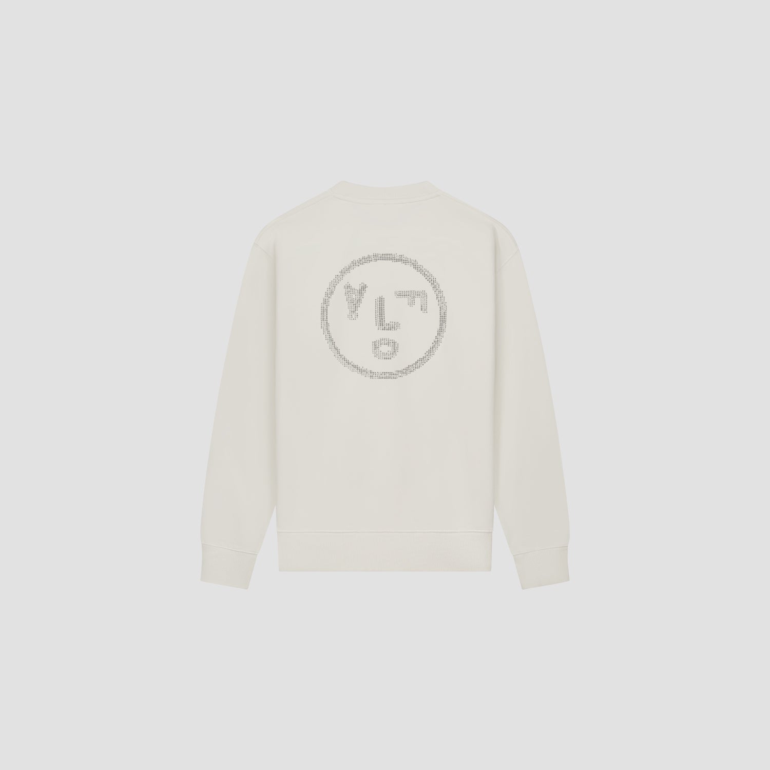 Crafted Face Crewneck - Off-White