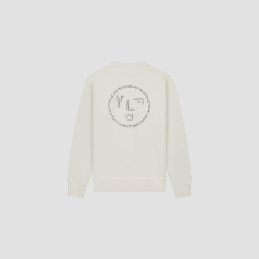 CRAFTED FACE CREWNECK | OFF WHITE
