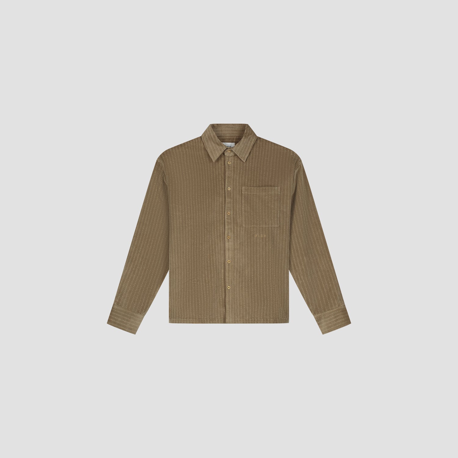 Corduroy Boxy Shirt - Foxtrot
