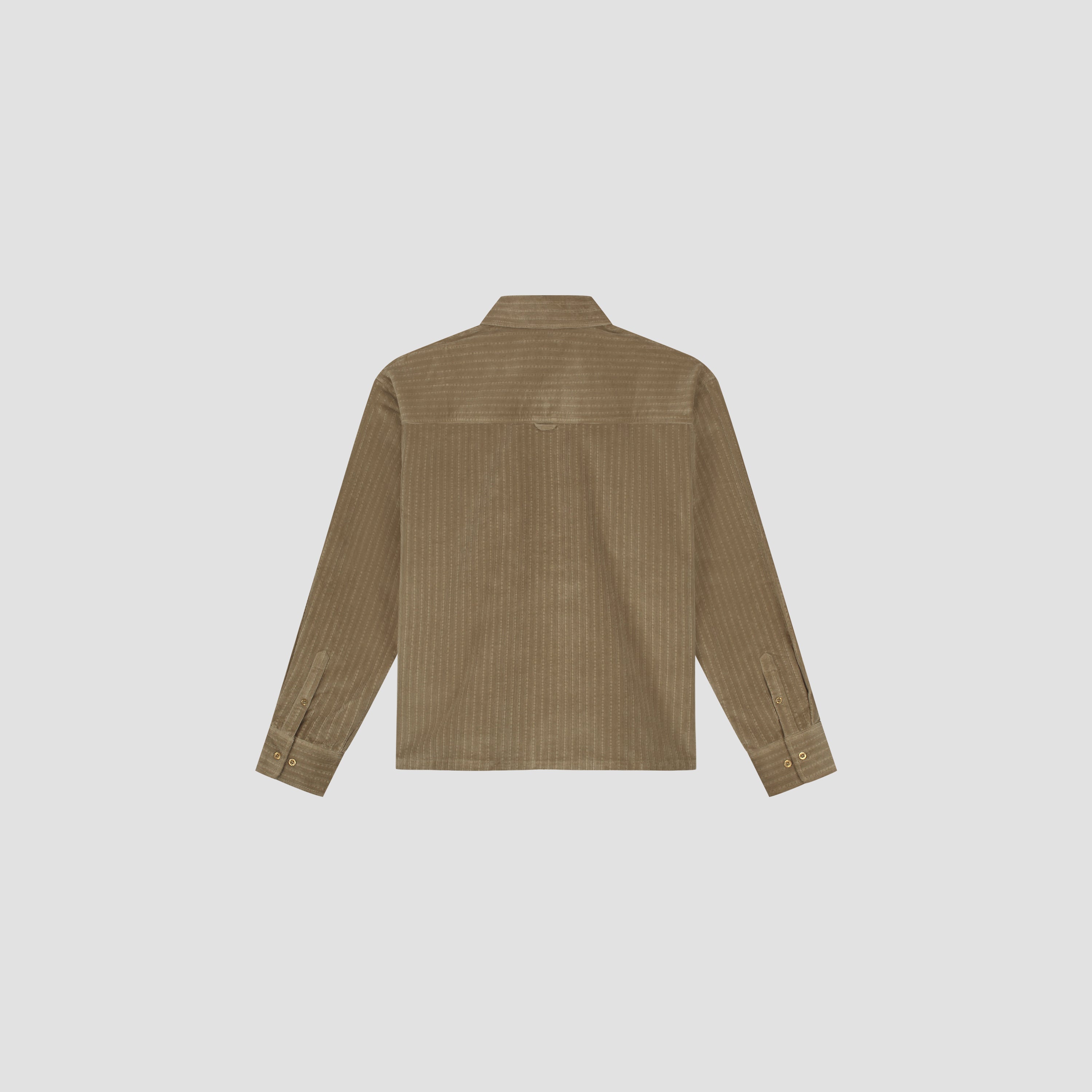 Corduroy Boxy Shirt - Foxtrot