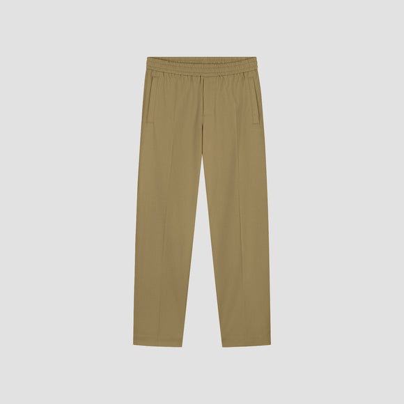 Slim Elasticated Pant - Olive Night