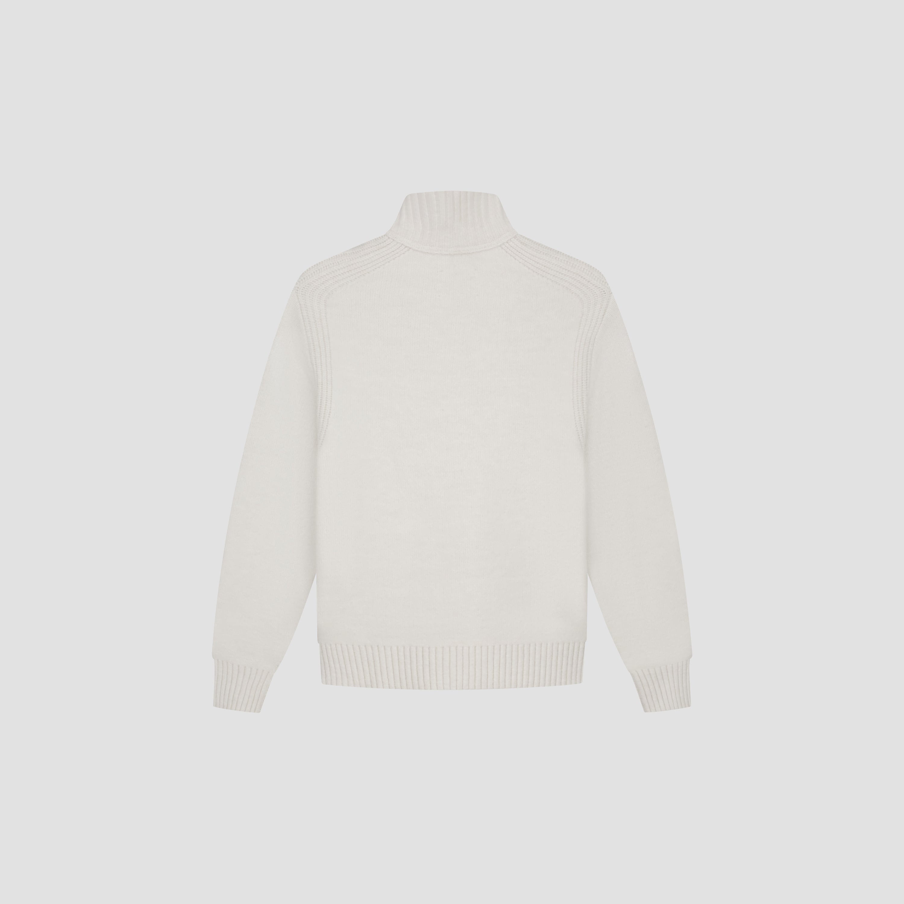 Zip Knitted Mock Neck – OLAF
