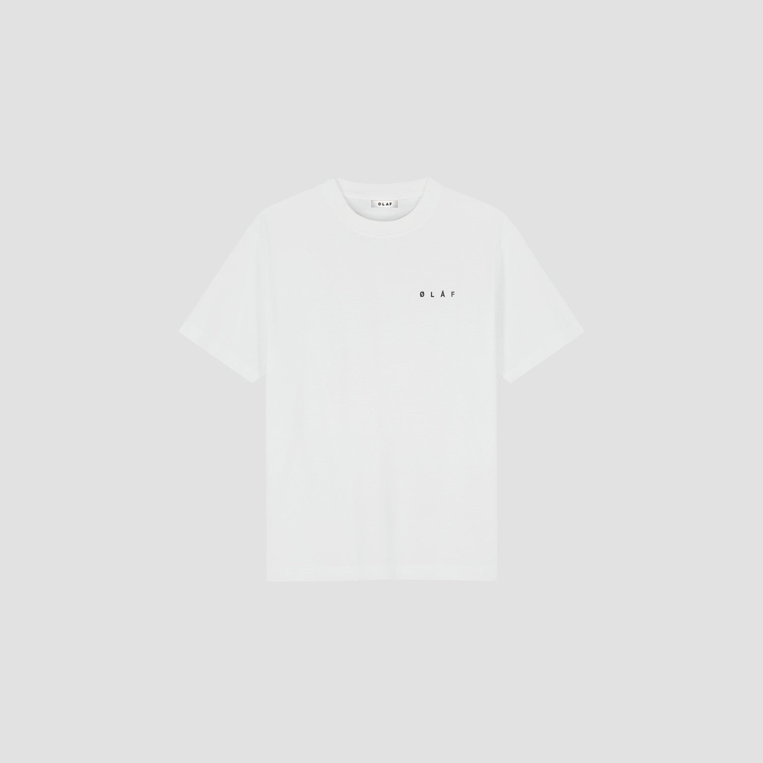 Taped Easel SS Tee - Optical White
