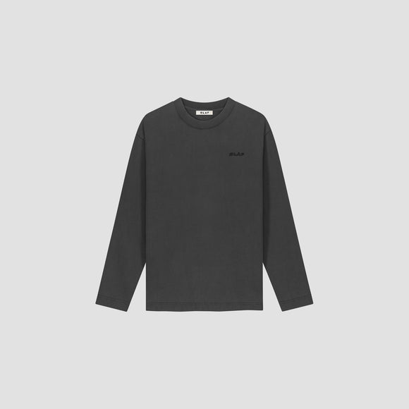 Washed Studio LS Tee - Charcoal