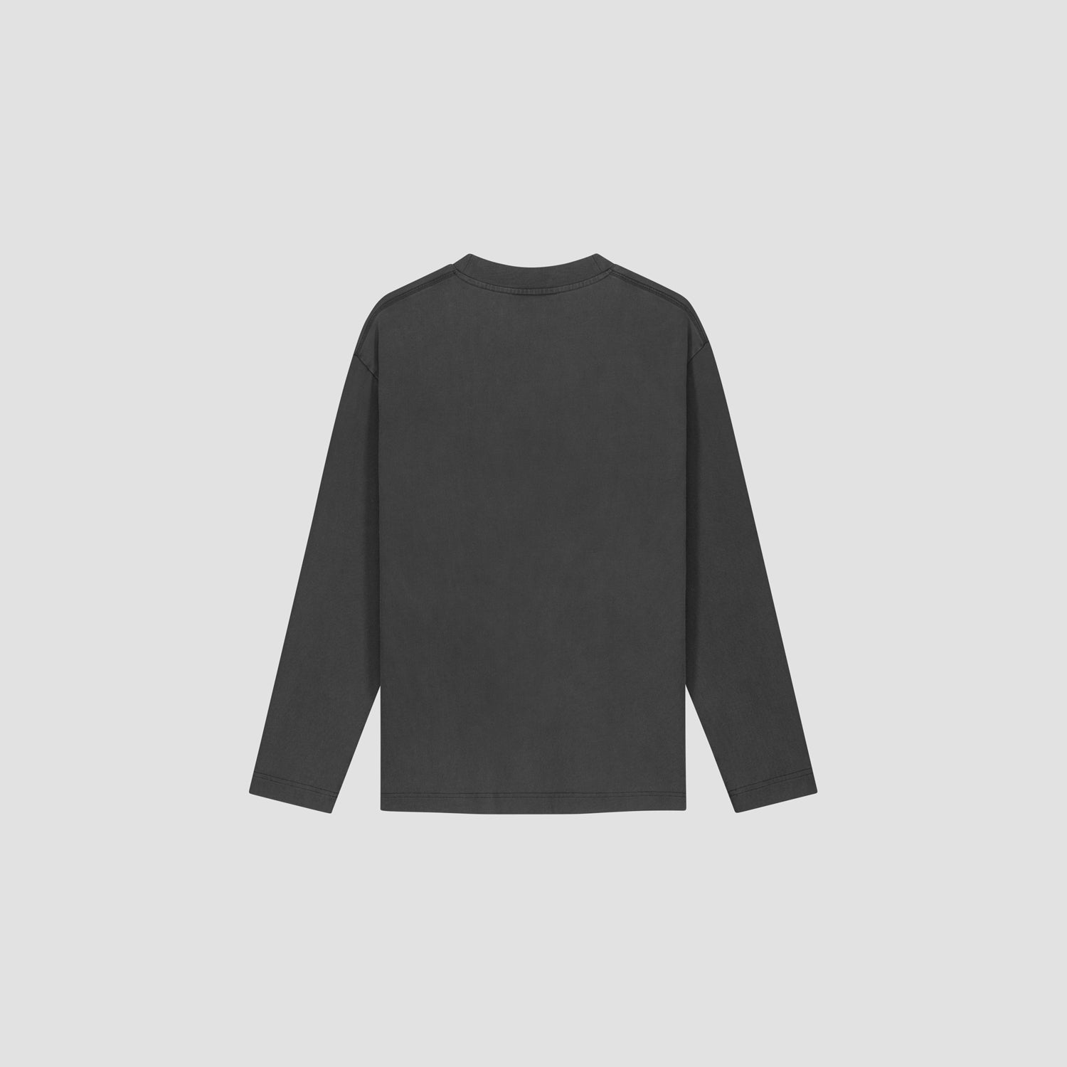 Washed Studio LS Tee - Charcoal