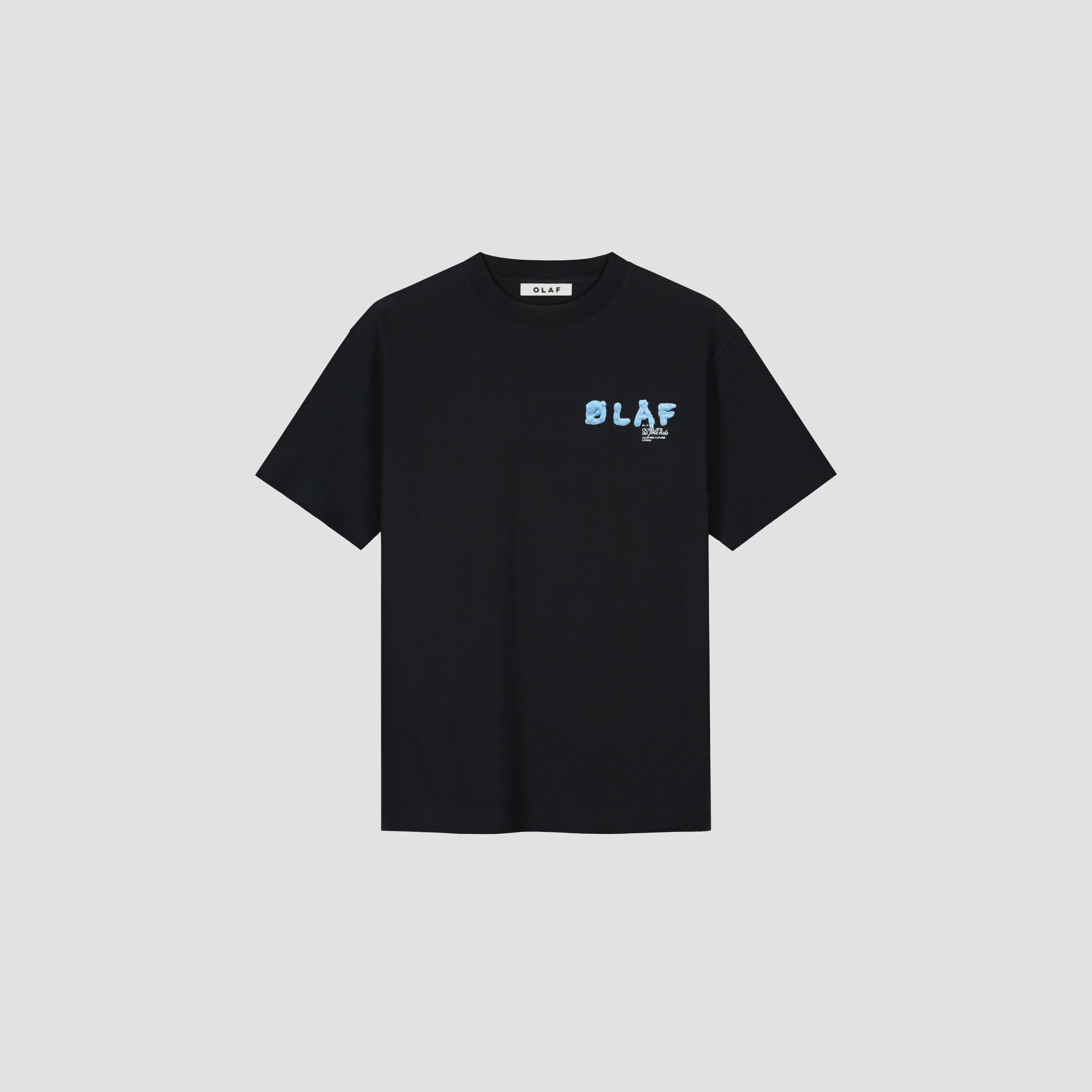 Paint Olaf Tee - Black