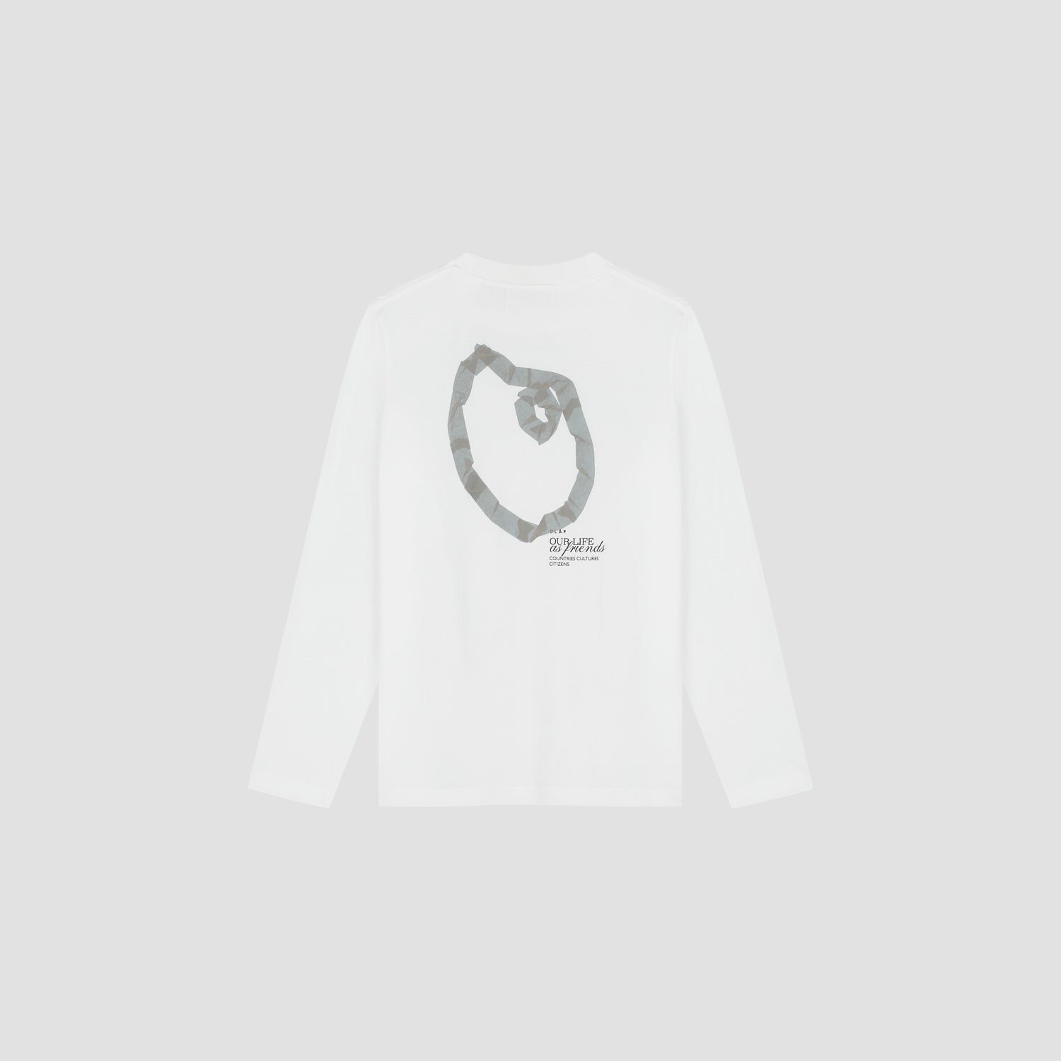 Tape Palette LS Tee - Optical White