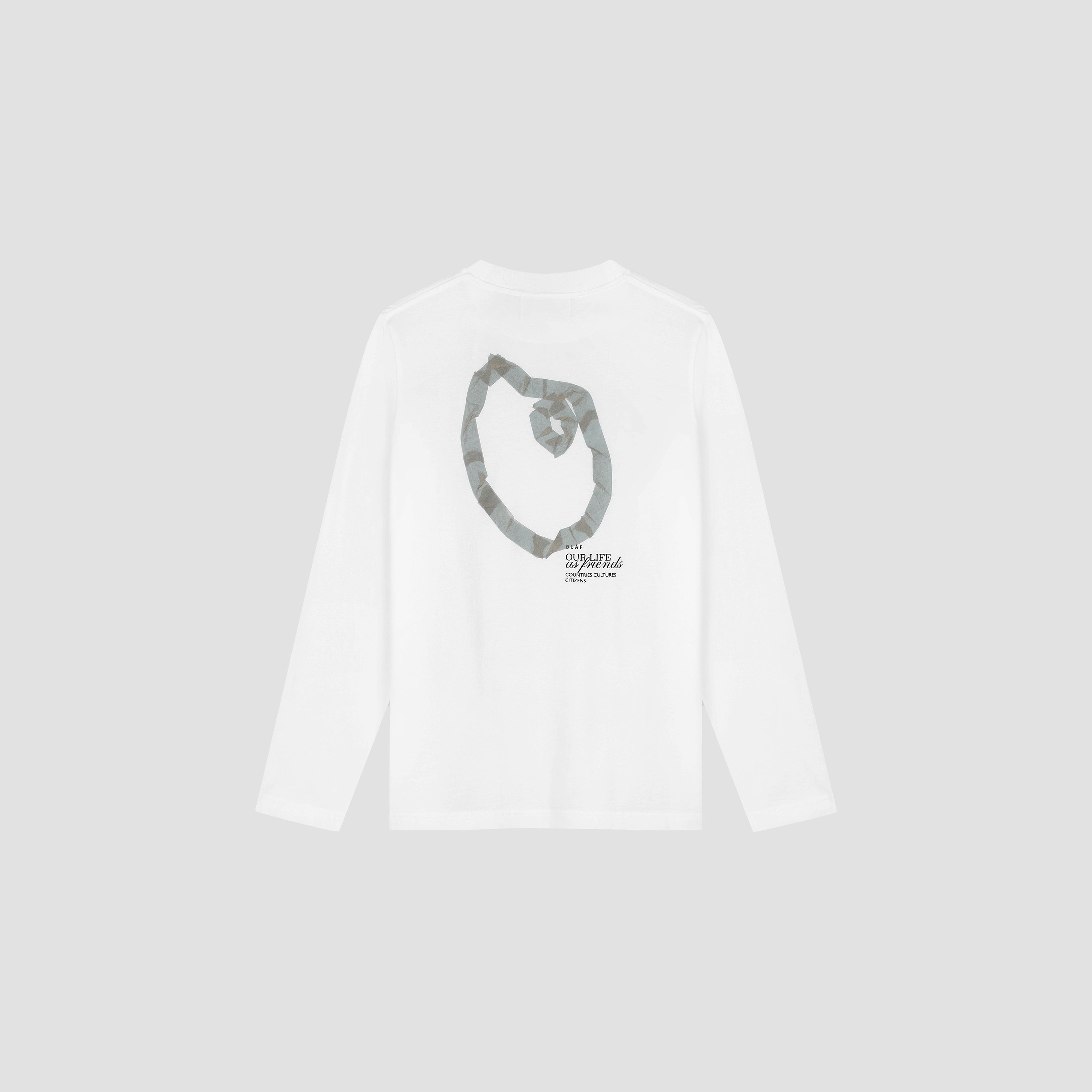 Tape Palette LS Tee - Optical White