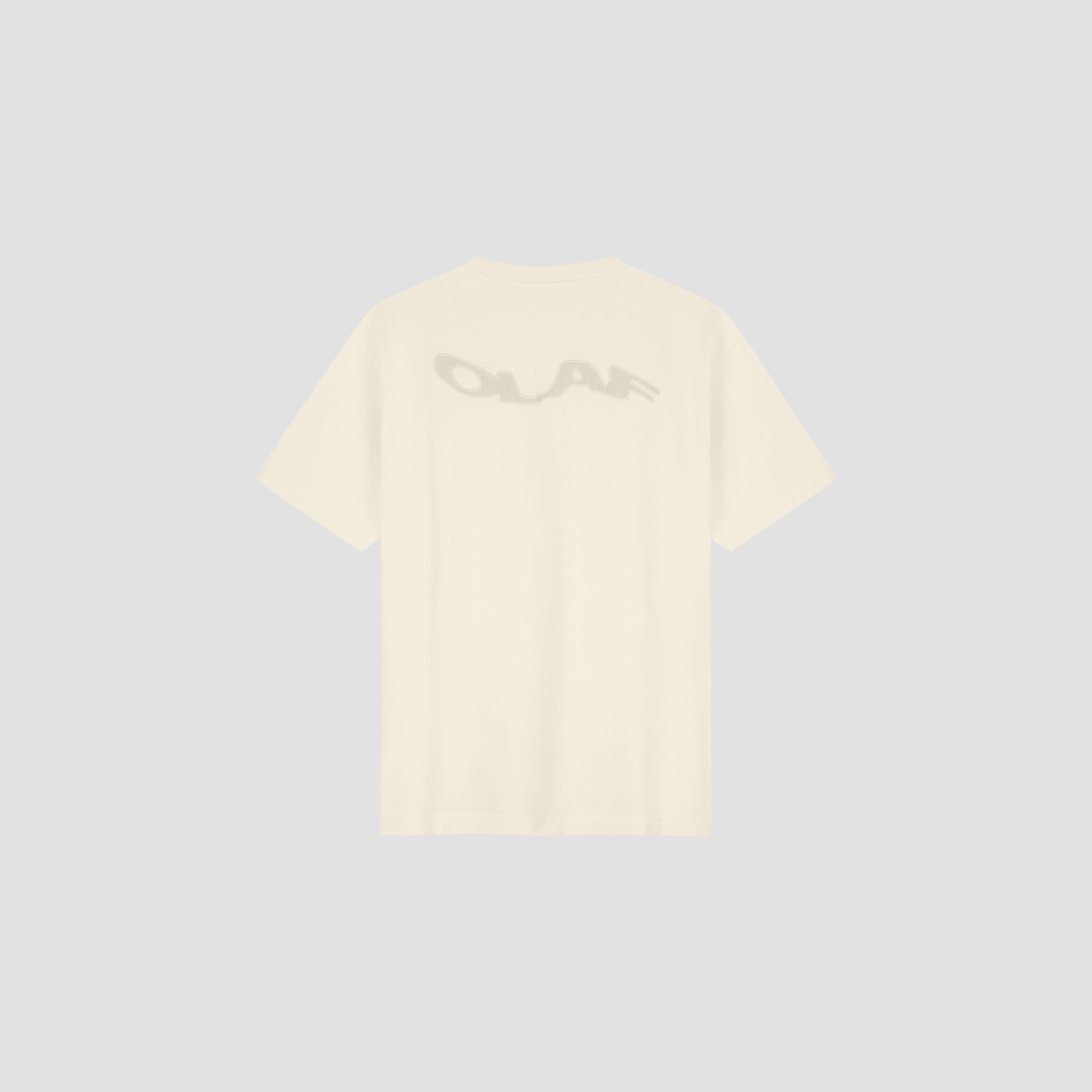 Ripstop Applique Relaxed Tee - Off White