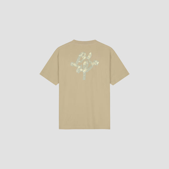 Taped Monogram SS Tee - Treehouse