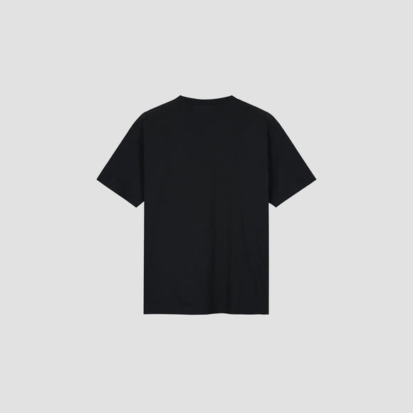 Taped Ladder SS Tee - Black