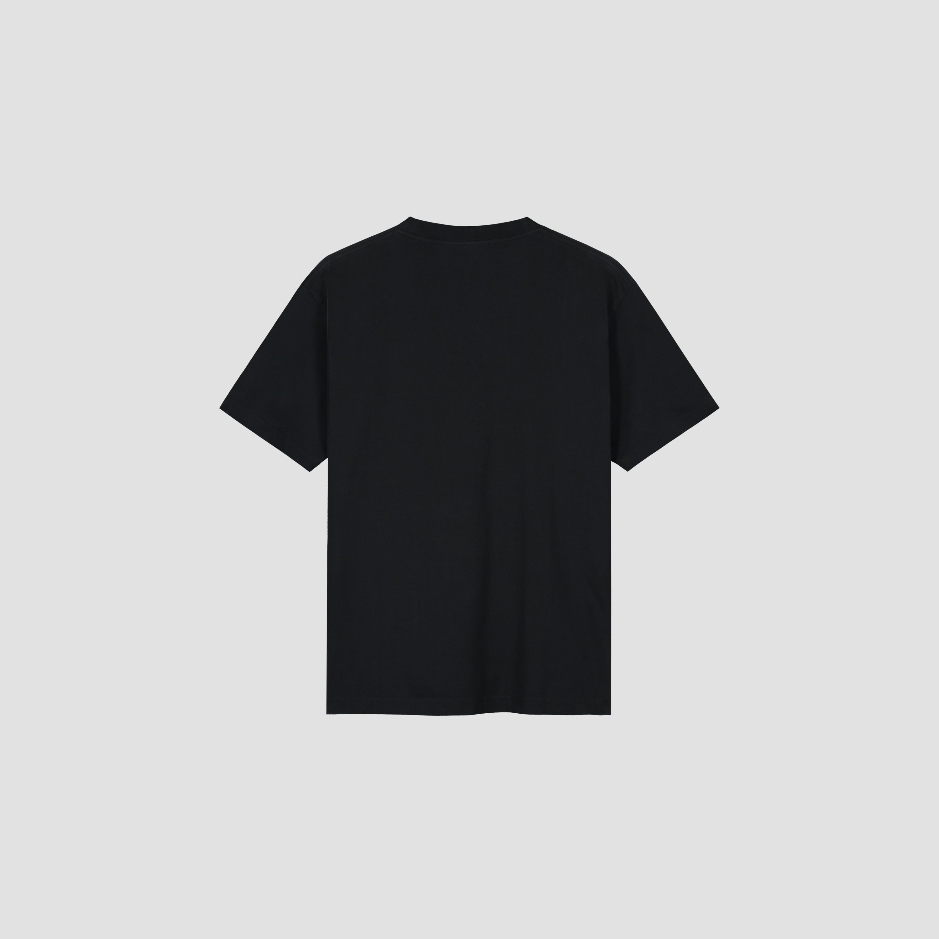 Taped Ladder SS Tee - Black
