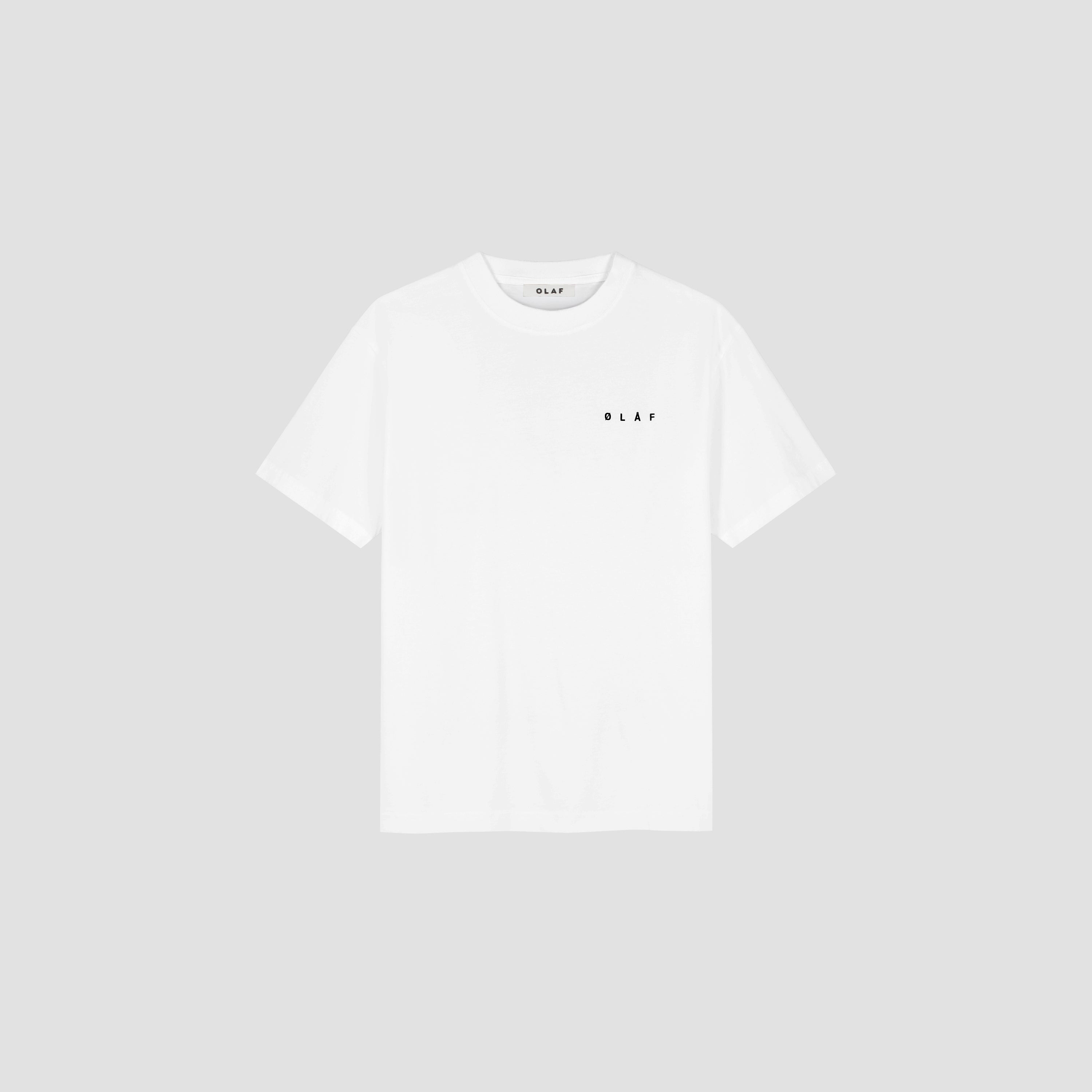 Paintbrush Graphic Tee - Optical White