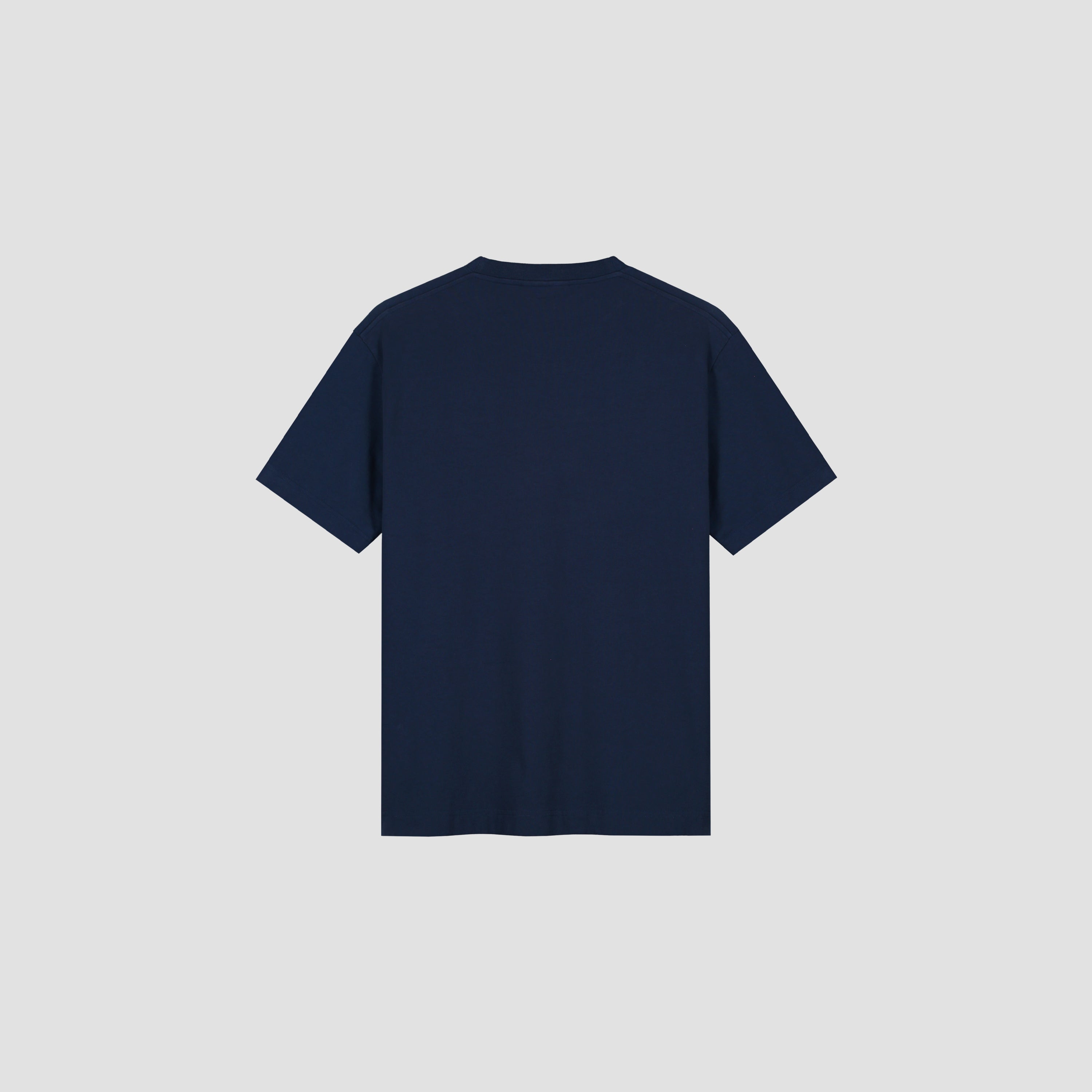 Script Friends Boxy Tee - Navy