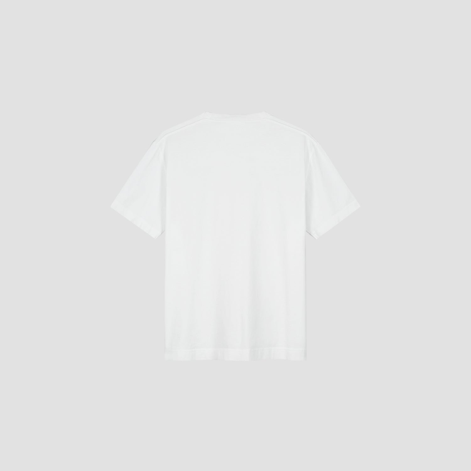 Script Friends Boxy Tee - Optical White