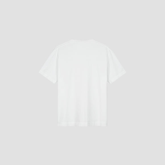 Script Friends Boxy Tee - Optical White