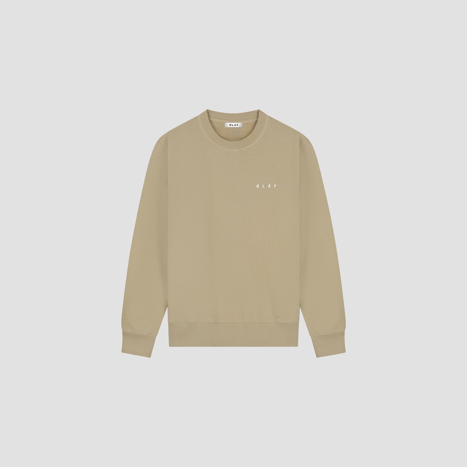 Brushstroke Face Crewneck - Treehouse