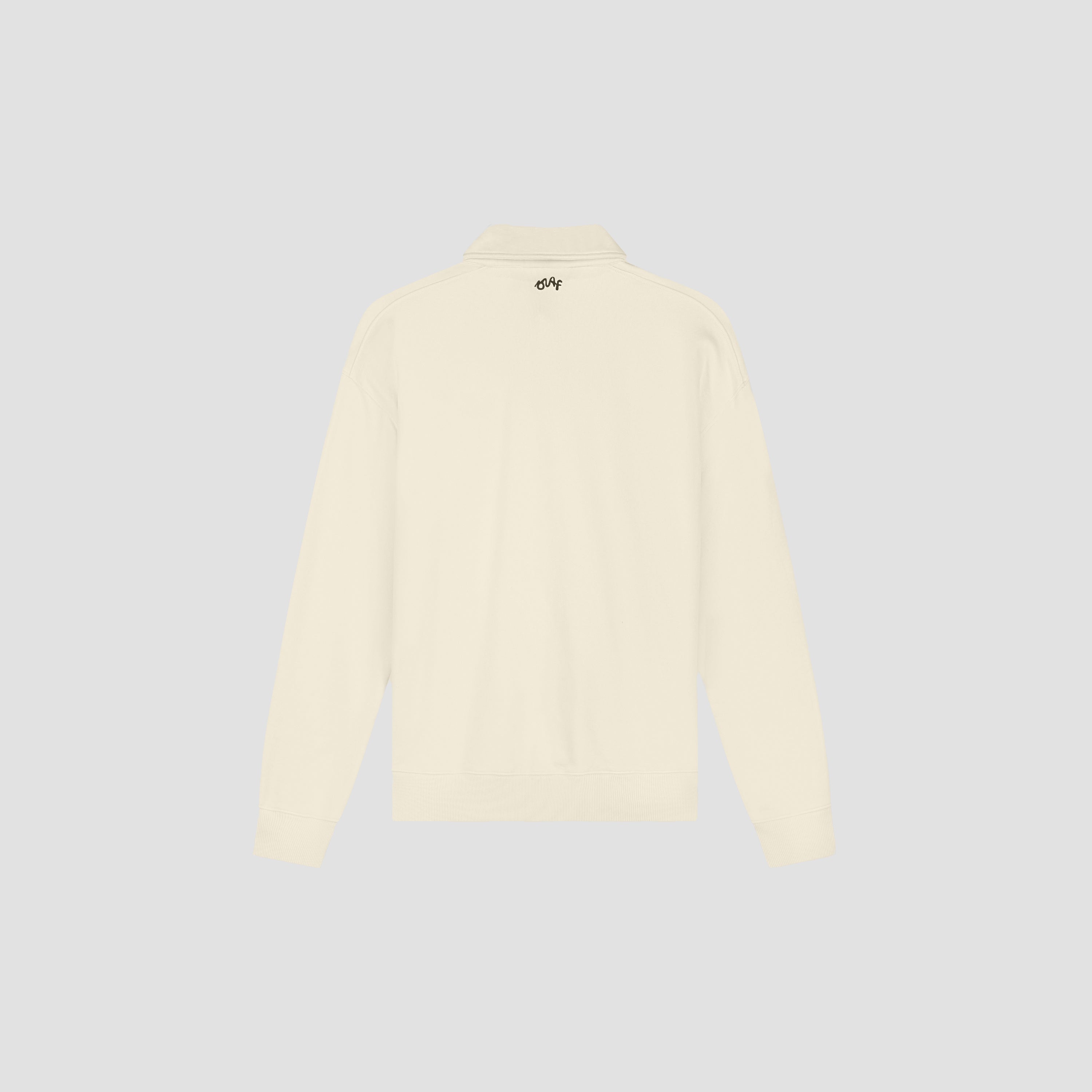 Script Friends Oversized Polo - Off White