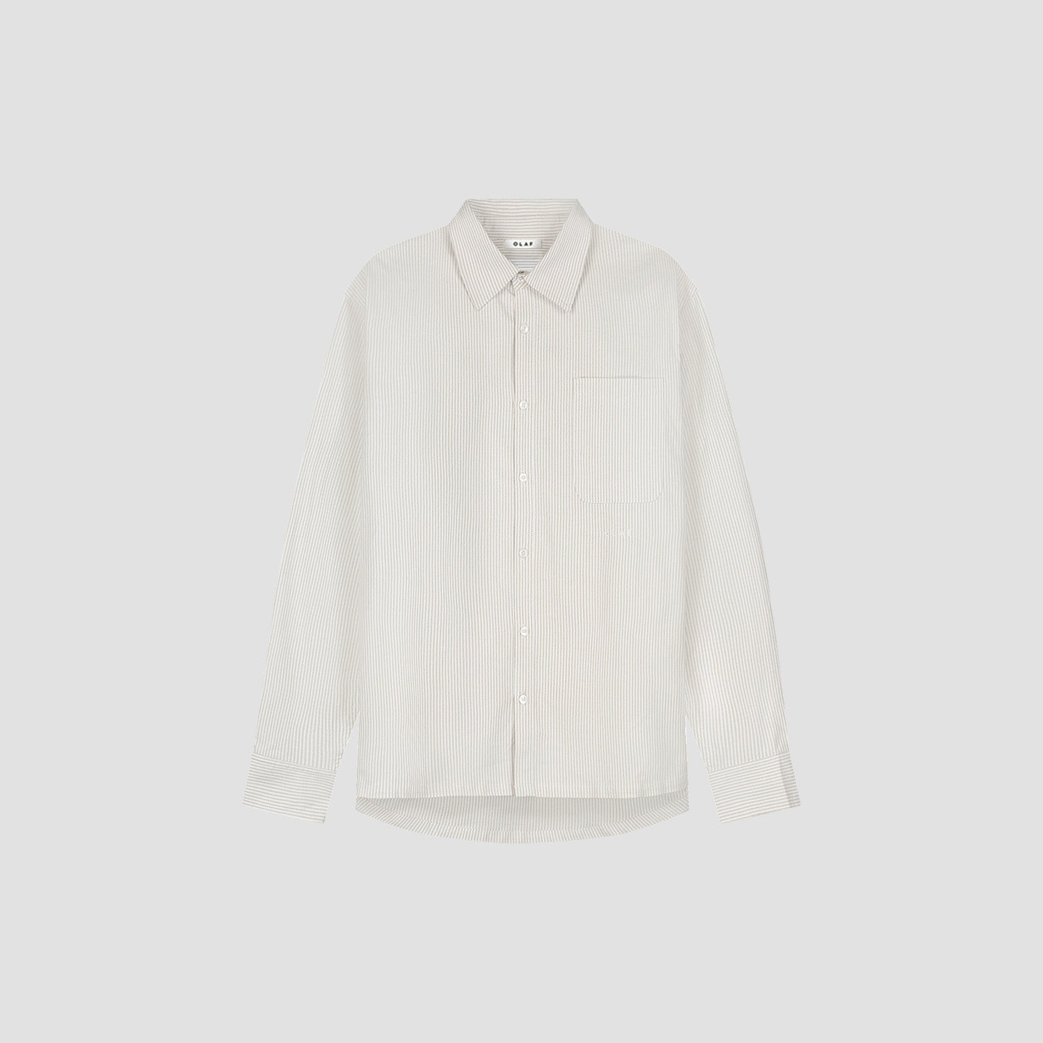 Oversized Stripe Oxford Shirt - Treehouse