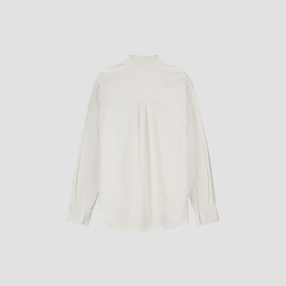 Oversized Stripe Oxford Shirt - Treehouse