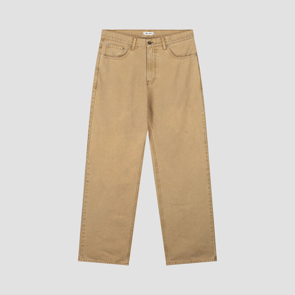 Regular Washed Canvas Pant - Medal Bronze