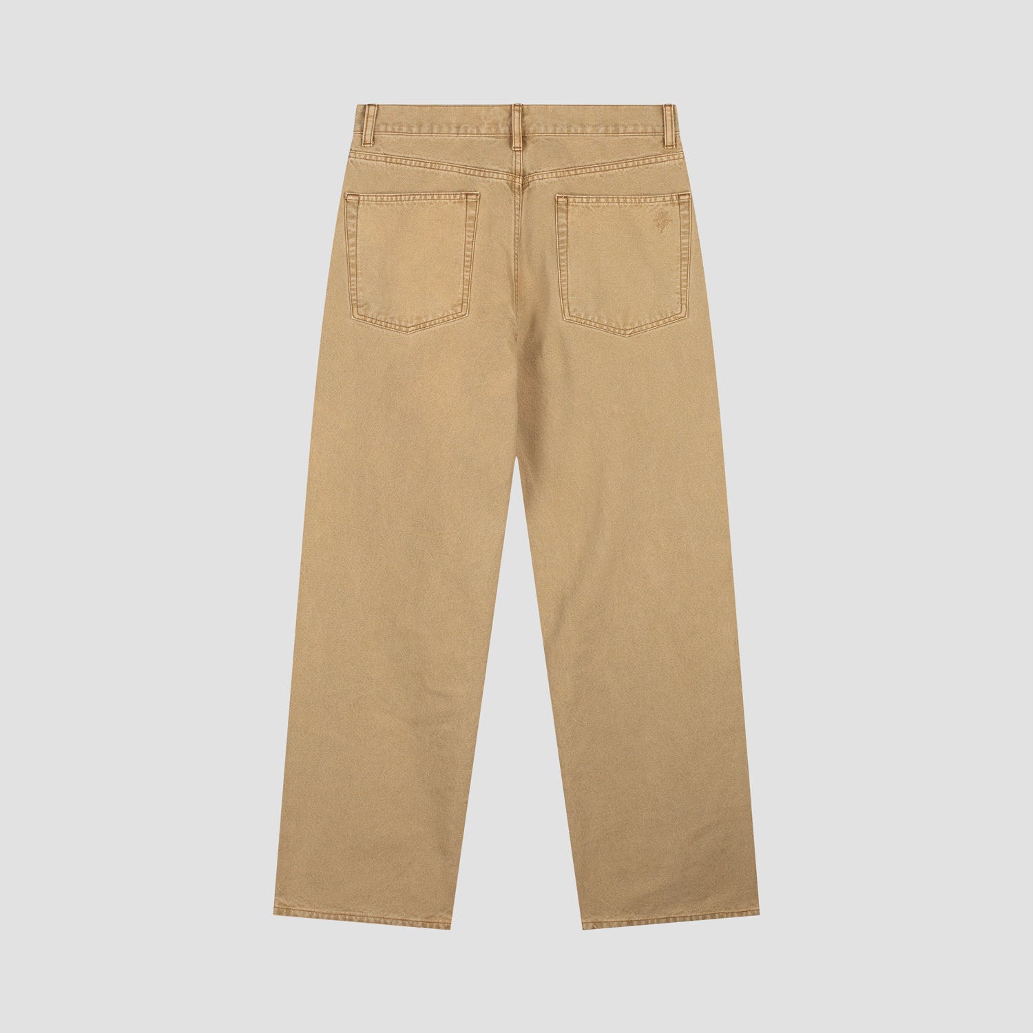 Regular Washed Canvas Pant - Medal Bronze