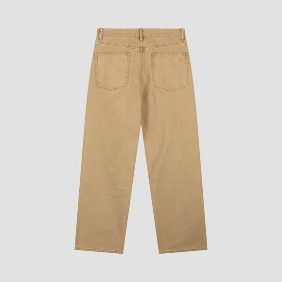 Regular Washed Canvas Pant - Medal Bronze