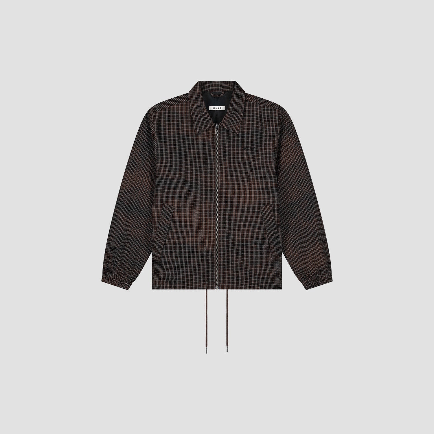 Ripstop Coach Jacket - Hot Fudge