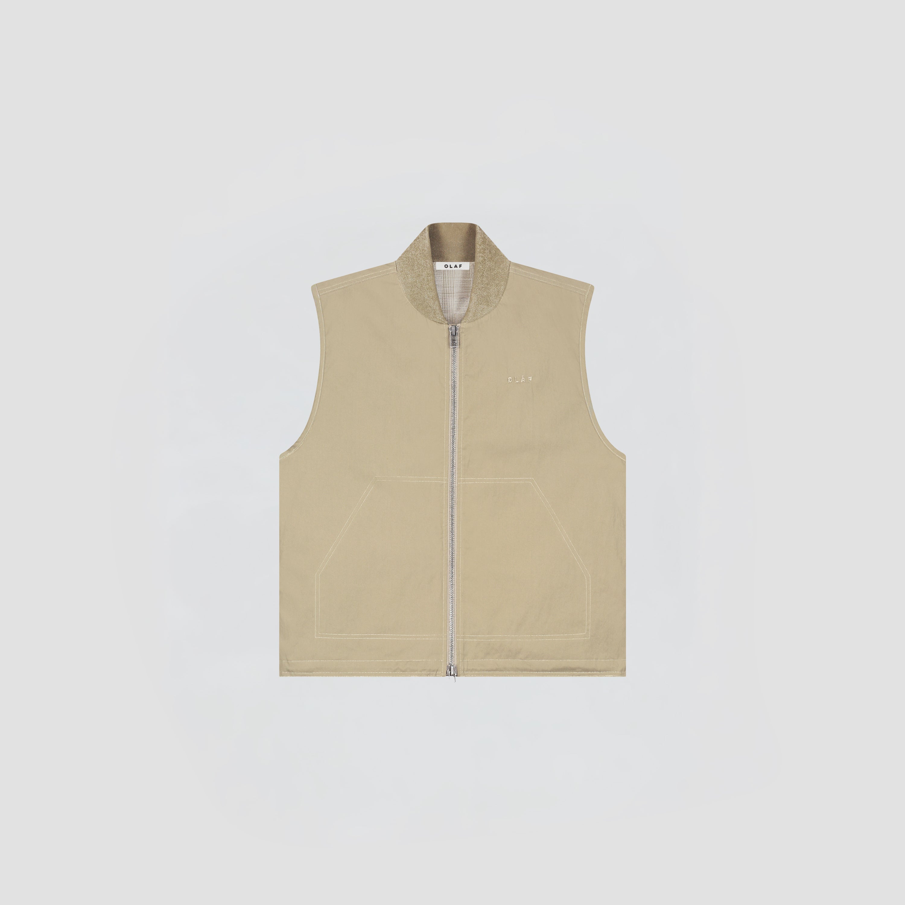 Zip Up Workwear Gilet - Treehouse