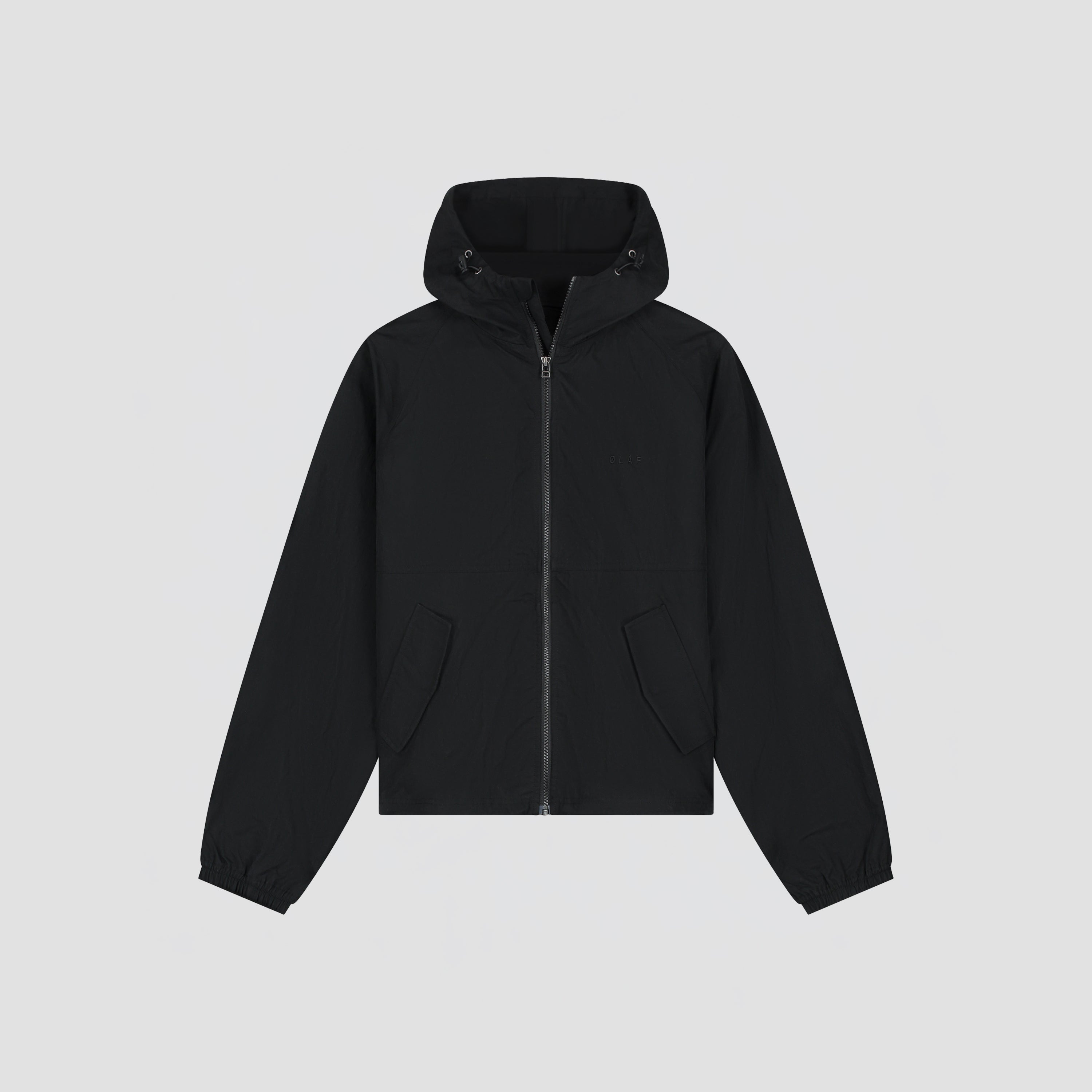 Technical Twill Windbreaker - Charcoal