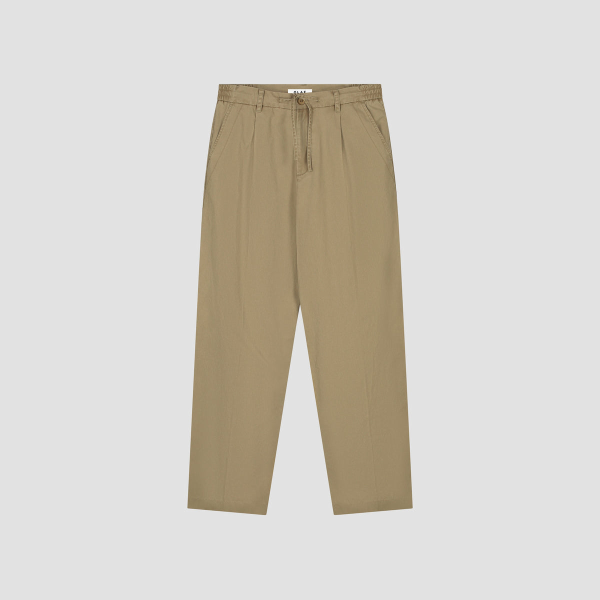 HERRINGBONE PLEATED PANTS | TREEHOUSE