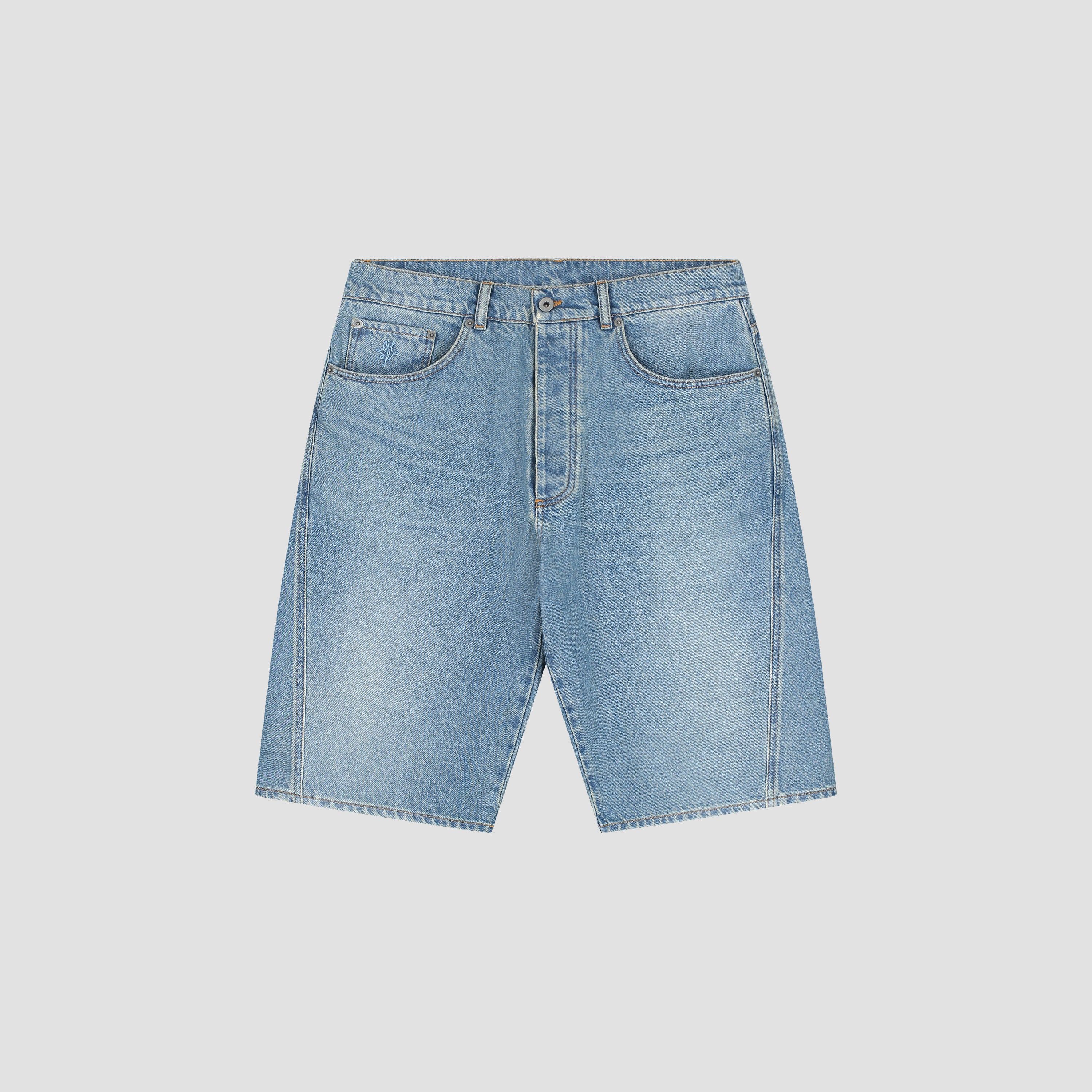 Denim Shorts - Light Indigo
