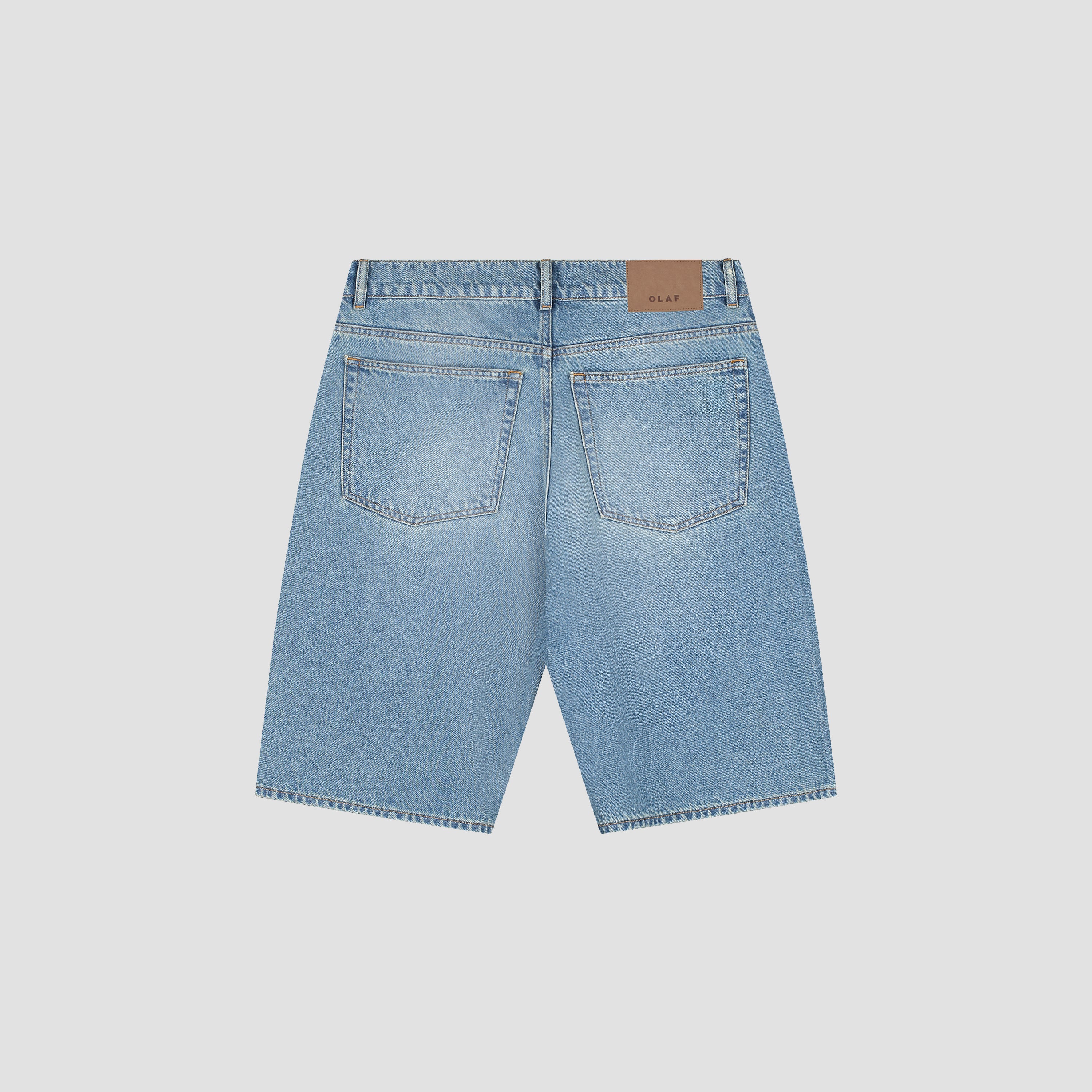 Denim Shorts - Light Indigo