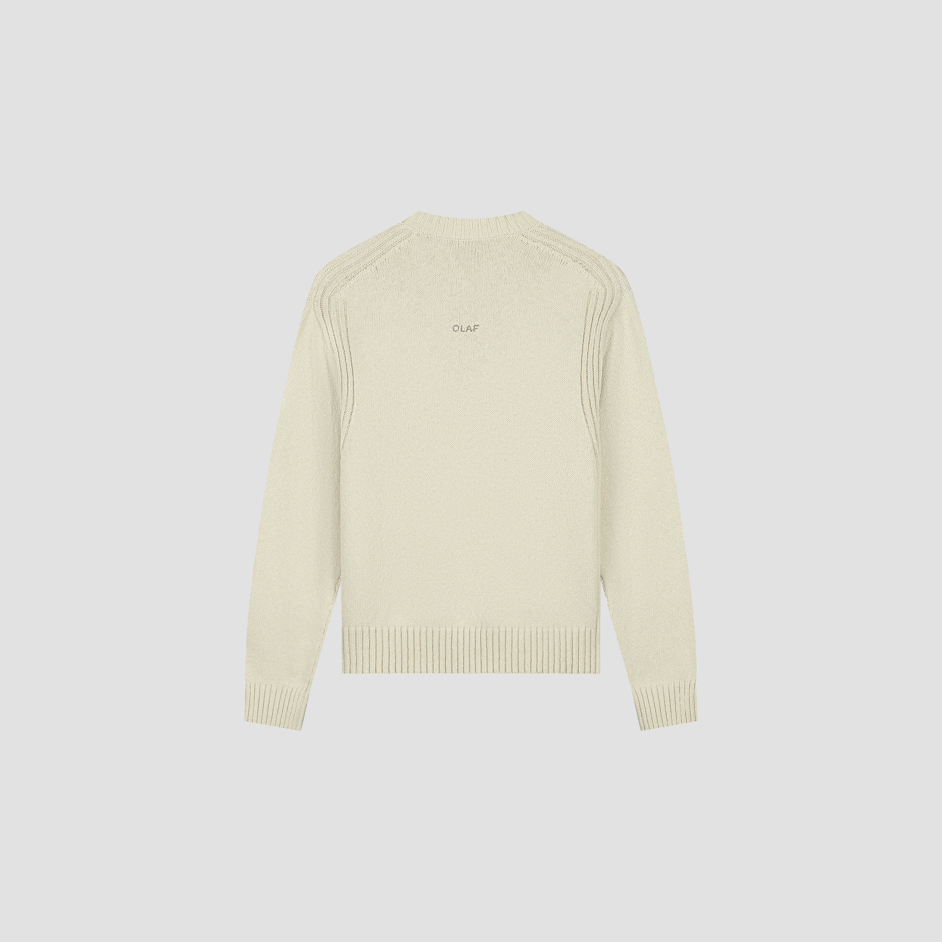 Essential Knitted Crewneck - Off-White