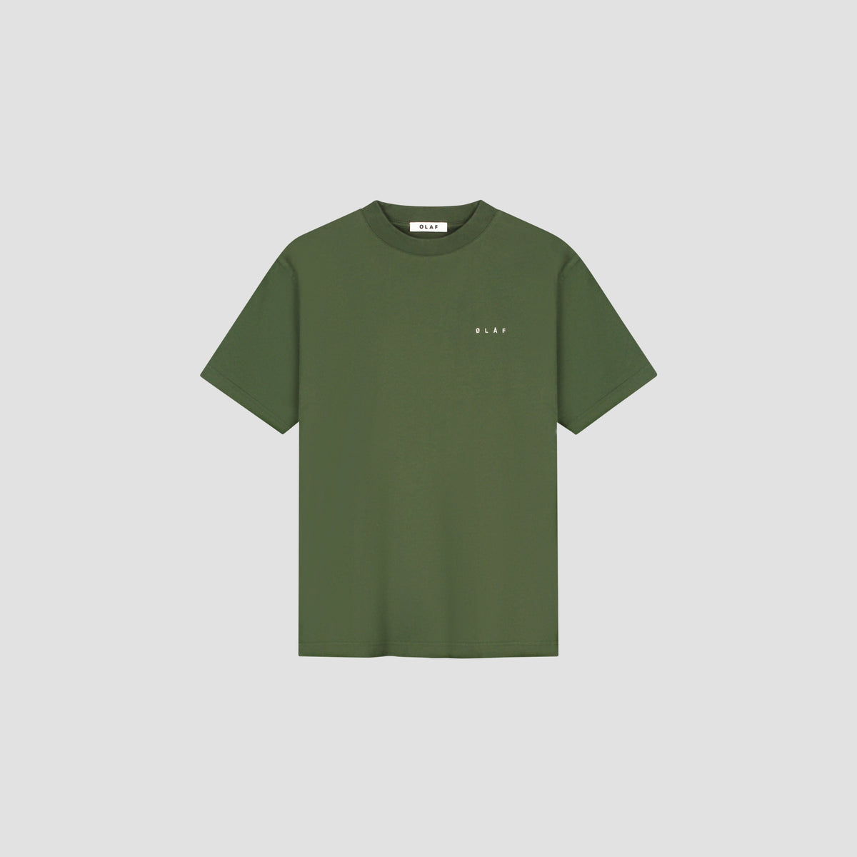 DOILY FACE TEE | KOMBU GREEN