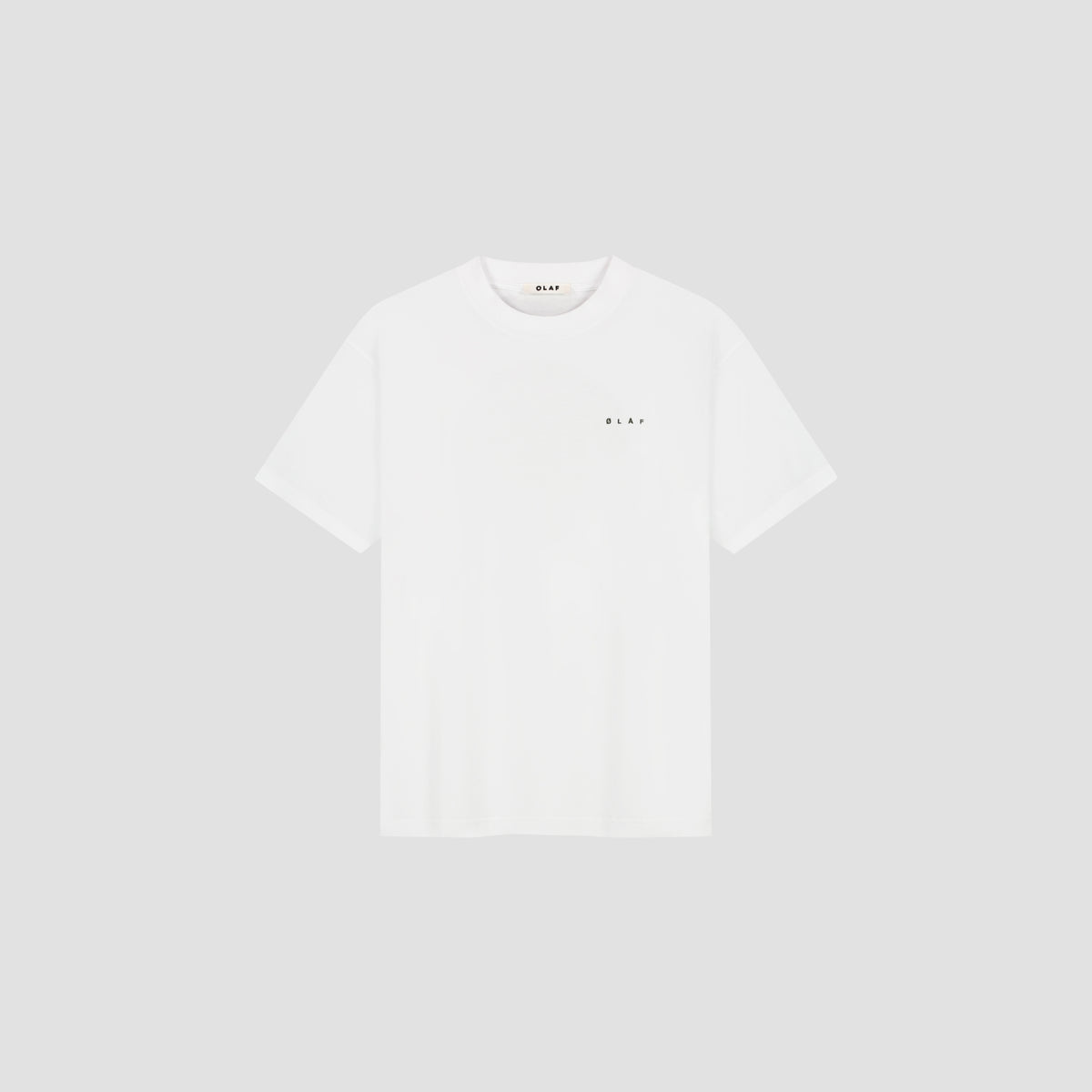 DOILY FACE TEE | OPTICAL WHITE