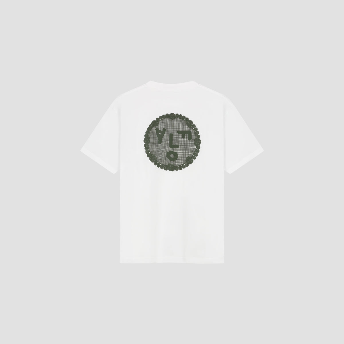 DOILY FACE TEE | OPTICAL WHITE