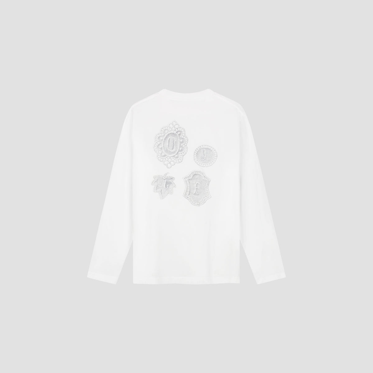 OLAF DOILY LS TEE | OPTICAL WHITE