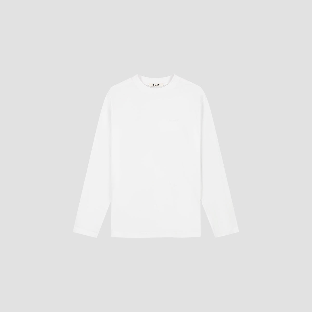 OLAF DOILY LS TEE | OPTICAL WHITE