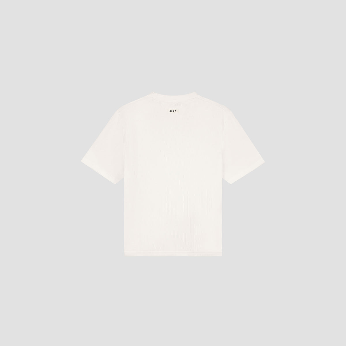 RIBBED TEE | OPTICAL WHITE