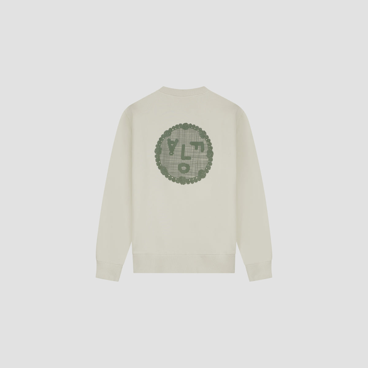 DOILY FACE CREWNECK | ANCIENT SCROLL