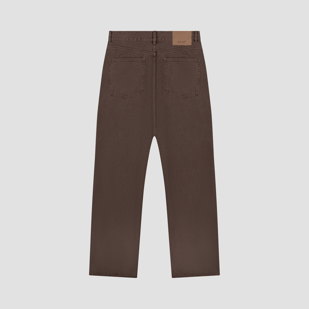 WASHED TWILL REGULAR PANT | BRACKEN