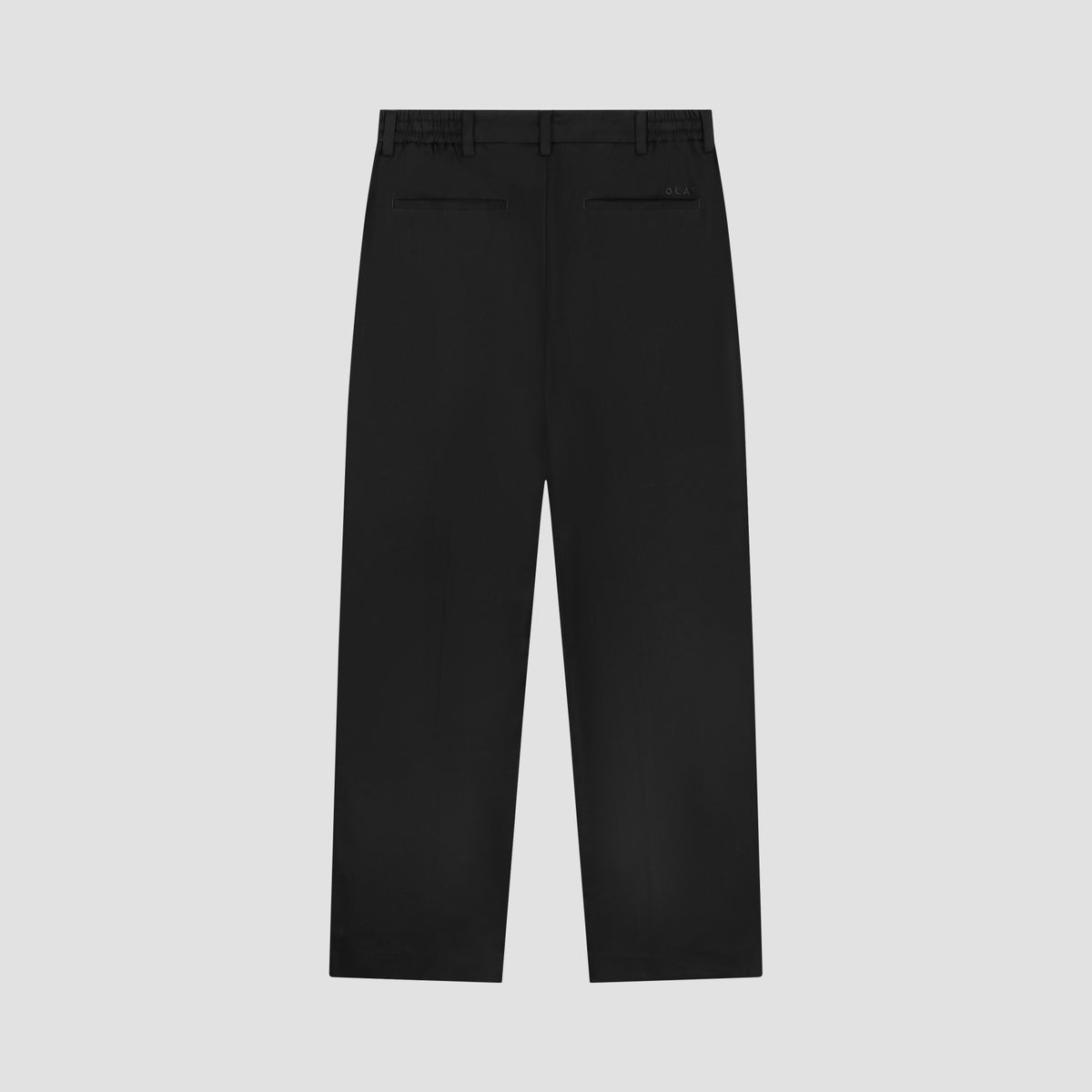 REGULAR PLEATED PANT | BLACK